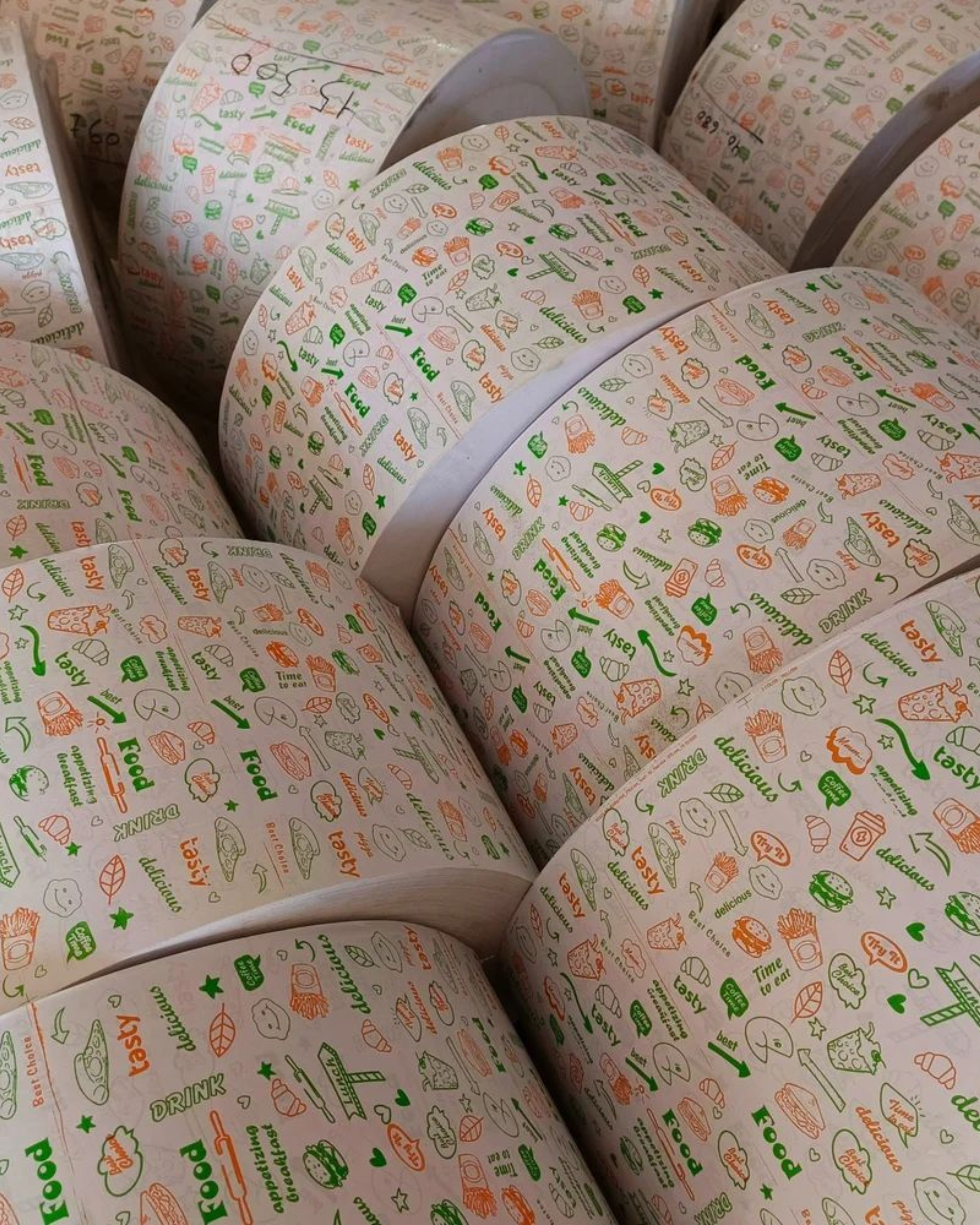 Printed Butter Paper