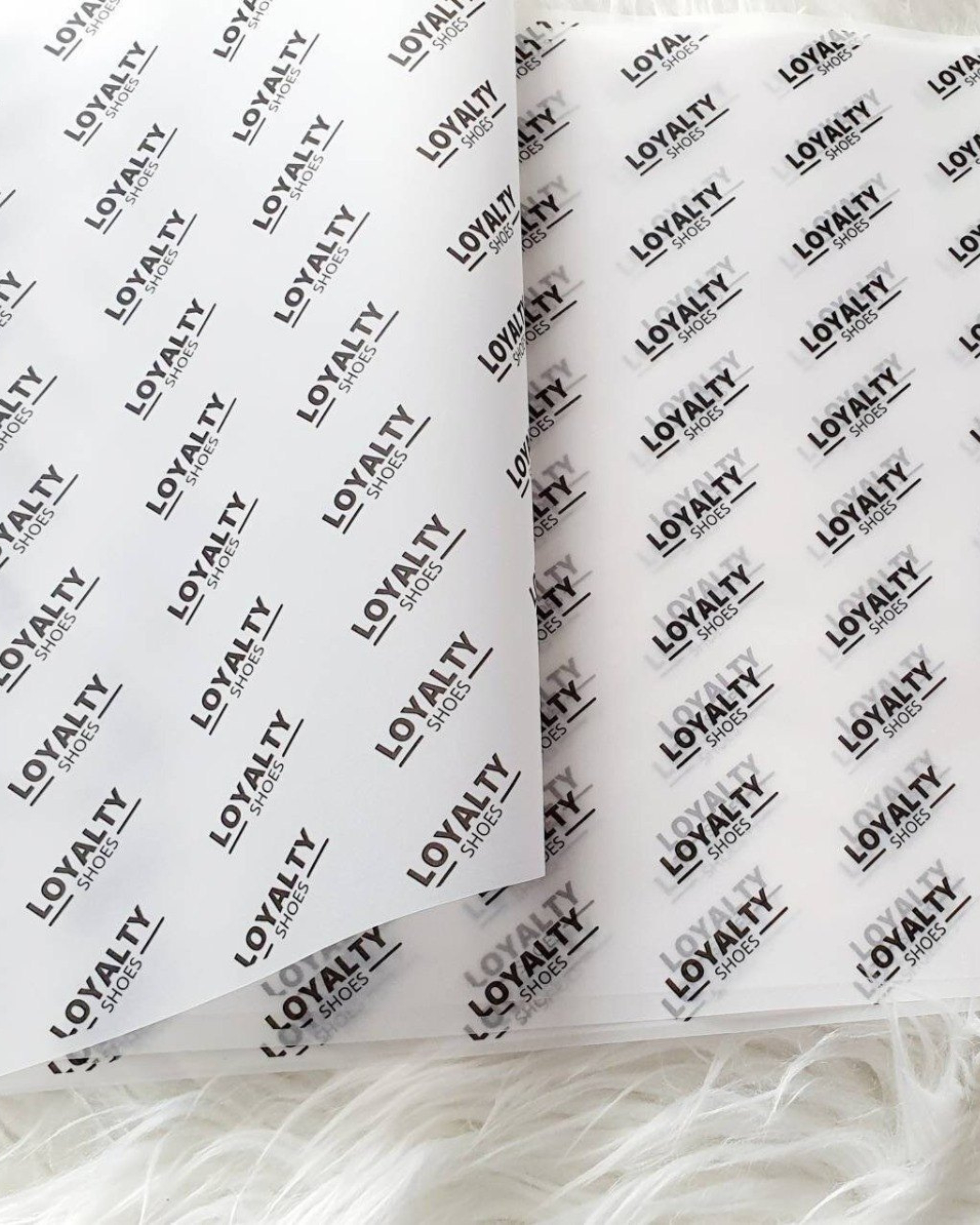Printed Shoe Wrapping Paper